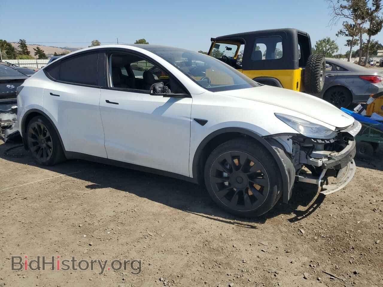 2021 TESLA MODEL Y - VIN: 5YJYGDED7MF103117 - Фото 4