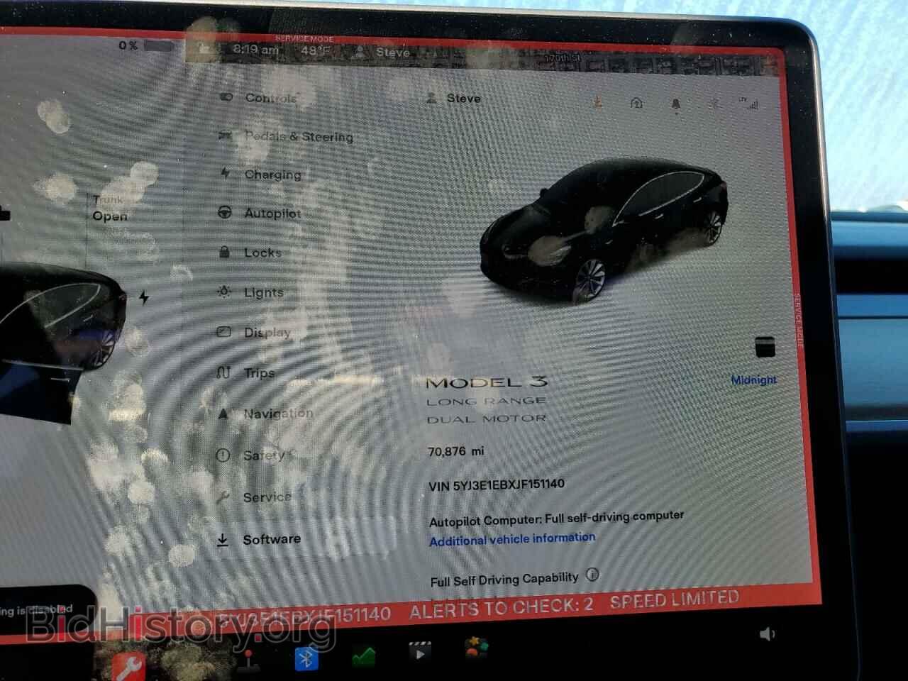 2018 TESLA MODEL 3 - VIN: 5YJ3E1EBXJF151140 - Фото 9