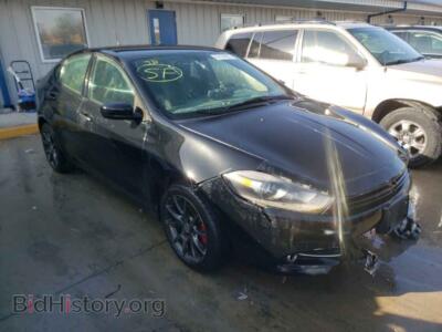 2013 Dodge DART Dart SXT, черный — VIN 1C3CDFBA7DD175956, Copart