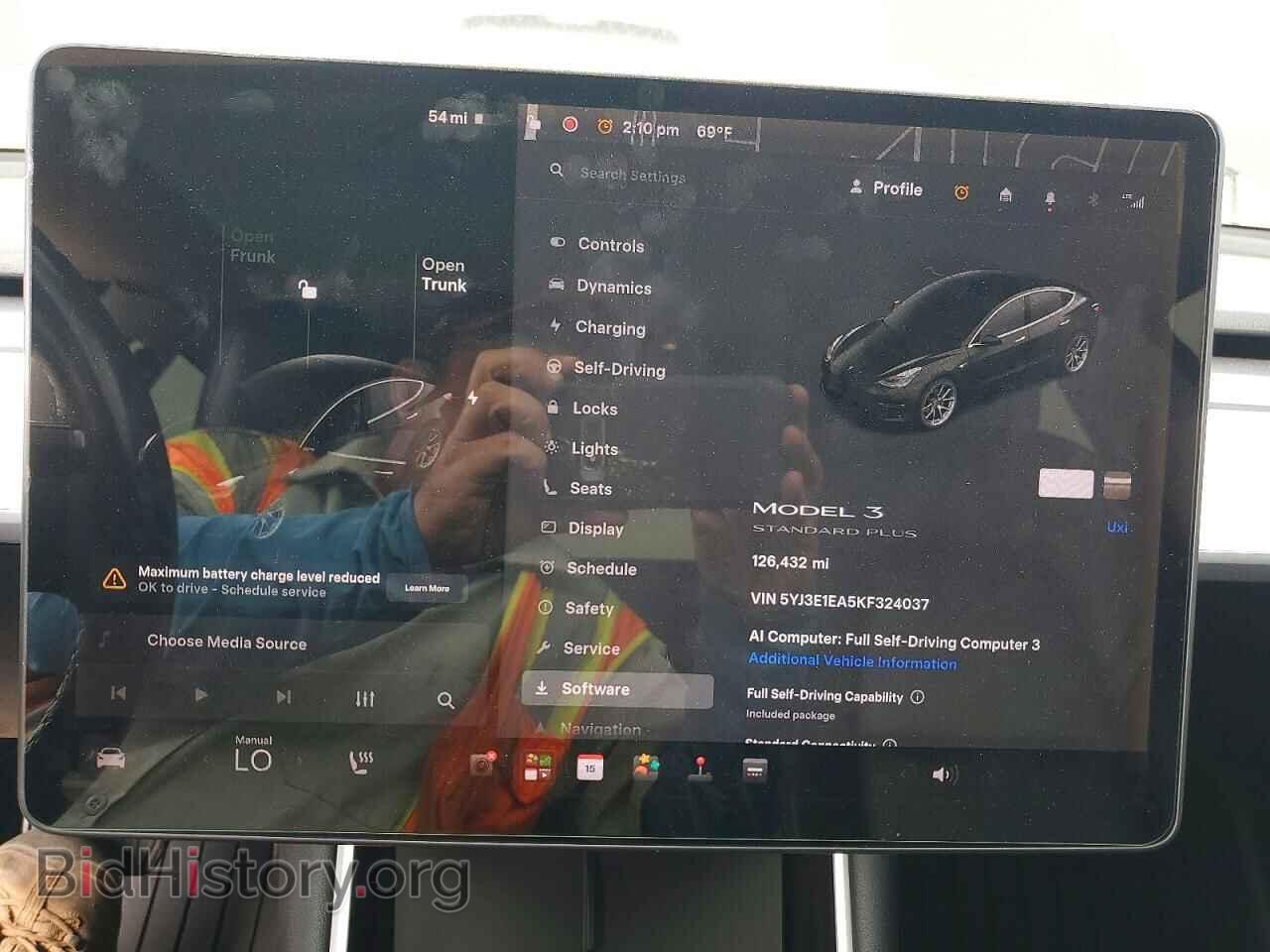 2019 TESLA MODEL 3 - VIN: 5YJ3E1EA5KF324037 - Фото 9