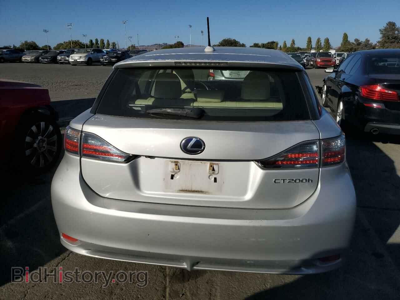 2011 LEXUS CT 200 - VIN: JTHKD5BH1B2044625 - Фото 6