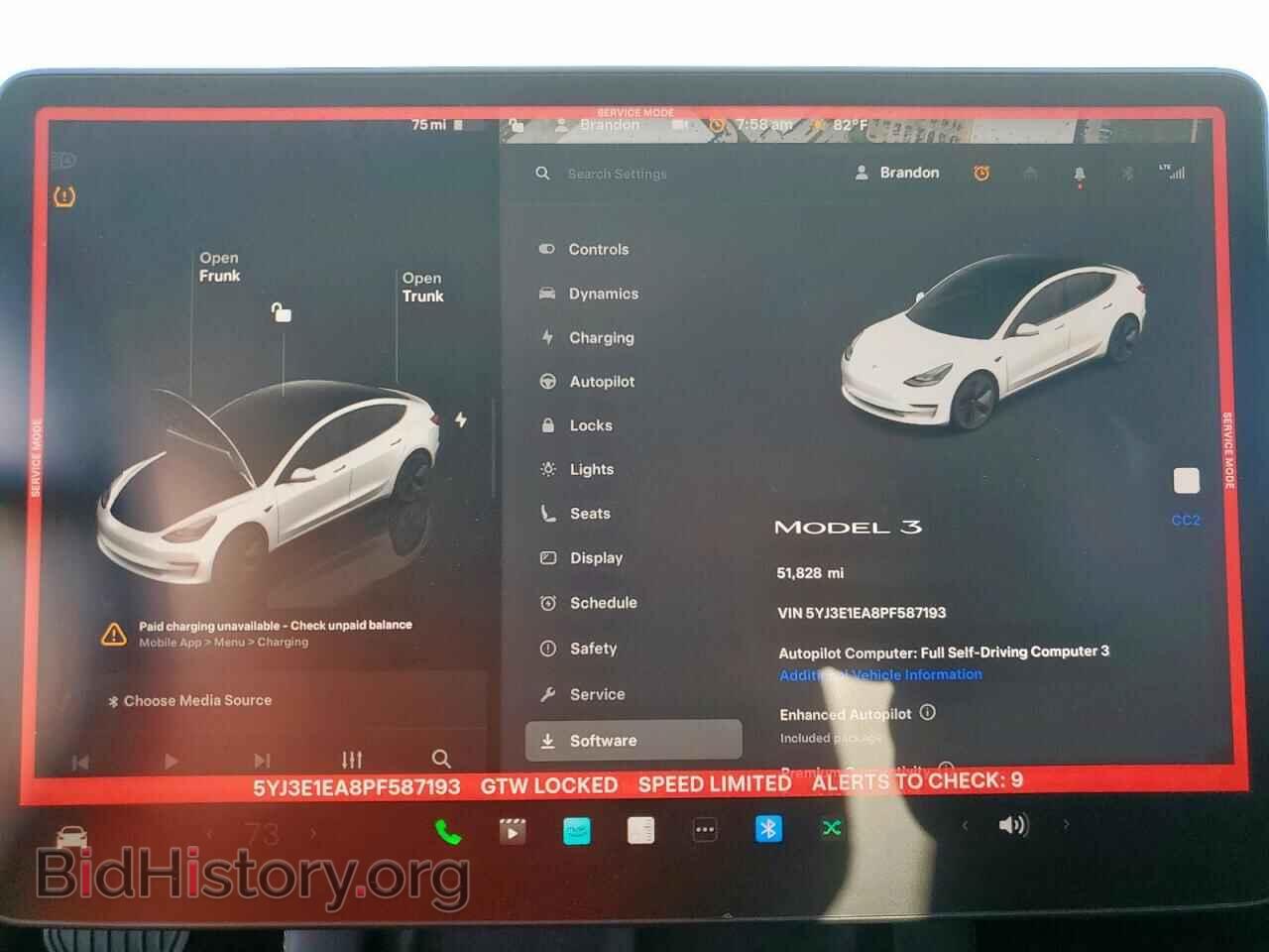 2023 TESLA MODEL 3 - VIN: 5YJ3E1EA8PF587193 - Photo 9