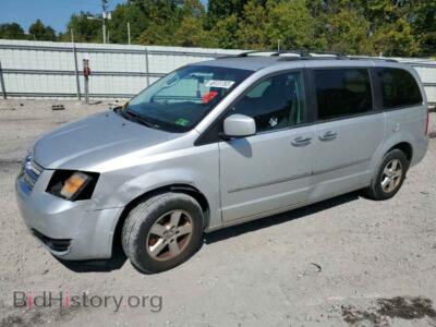 2010 Dodge CARAVAN Grand Cara, серебристый — VIN 2D4RN5D19AR283890, Copart