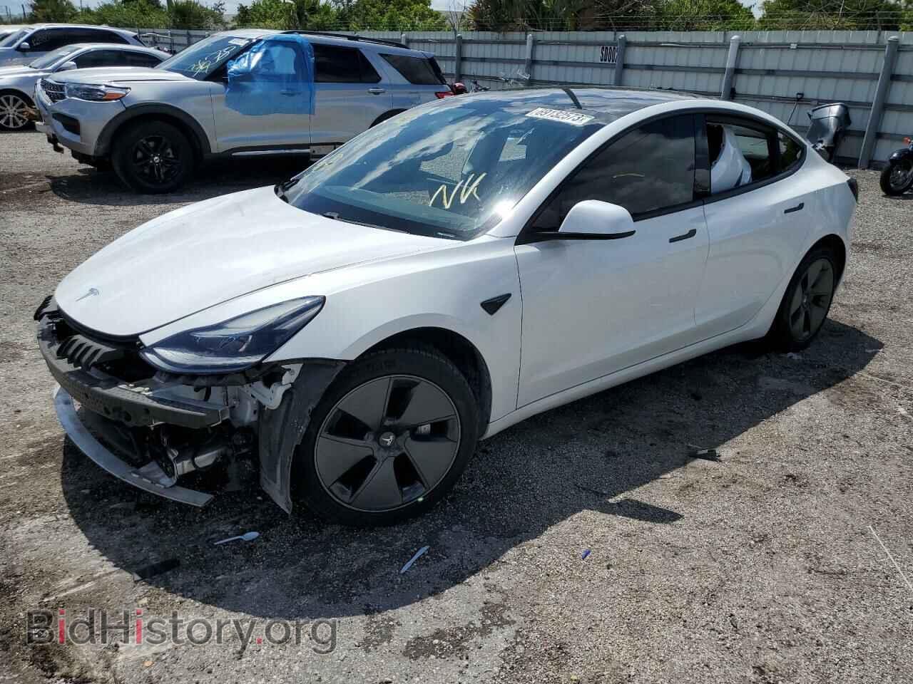 Фотография 5YJ3E1EA3MF989098 - TESLA MODEL 3 2021
