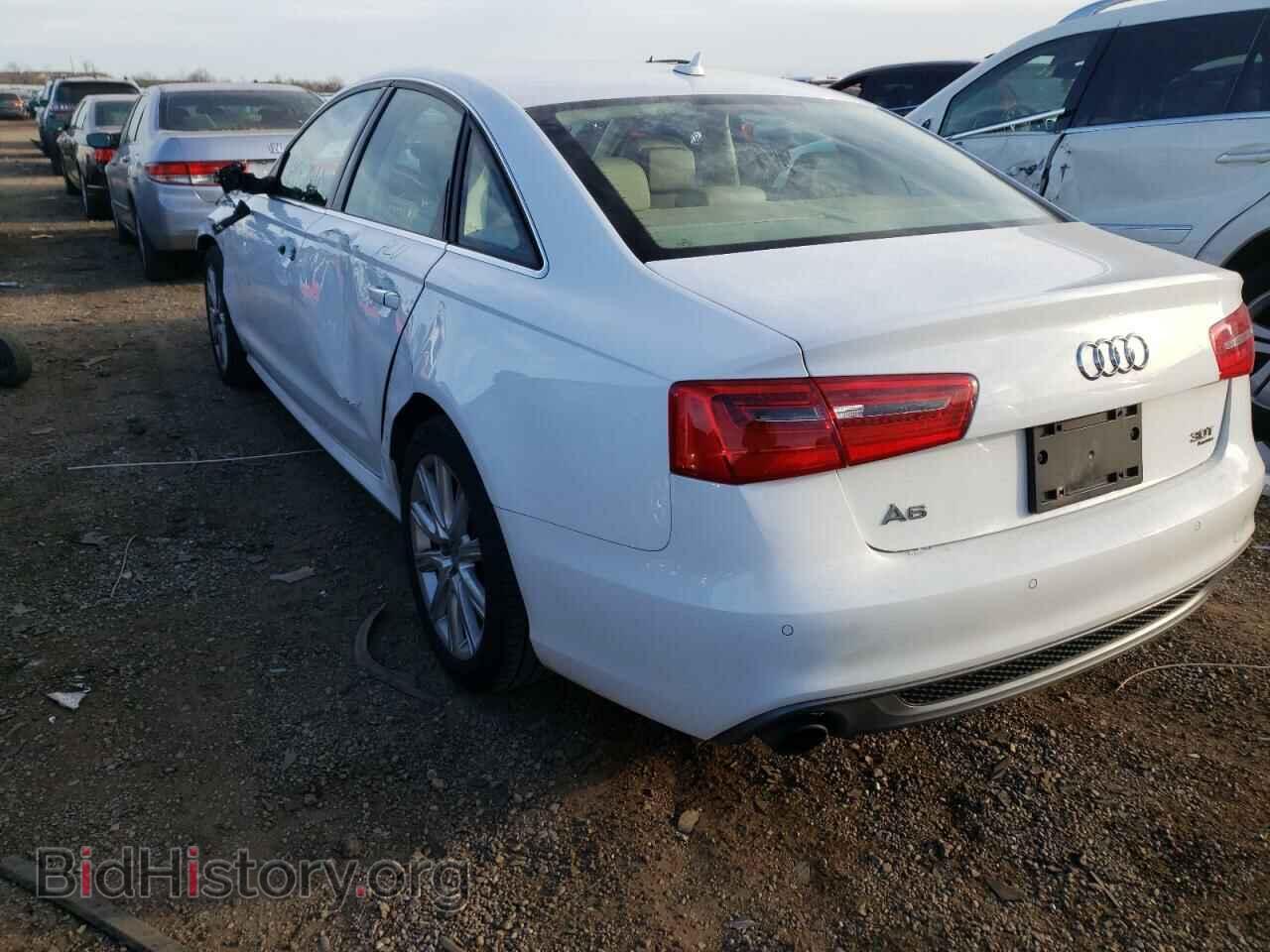 2013 AUDI A6 - VIN: WAUHGAFC1DN132003 - Фото 3