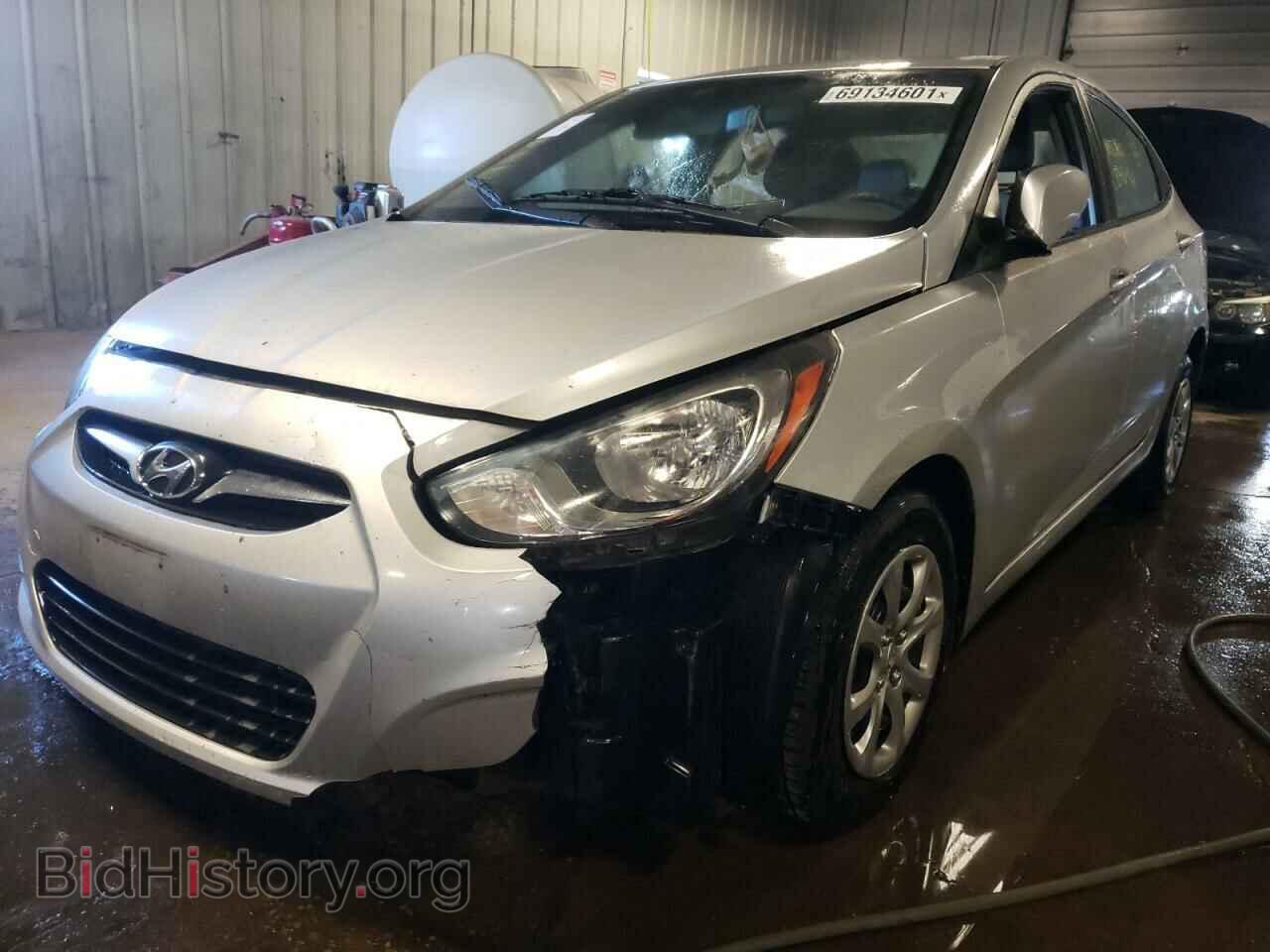 2013 HYUNDAI ACCENT - VIN: KMHCT4AE6DU441633 - Фото 2