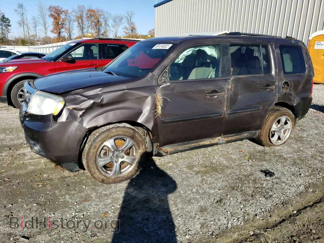 Фотография 5FNYF3H7XCB001649 - HONDA PILOT 2012