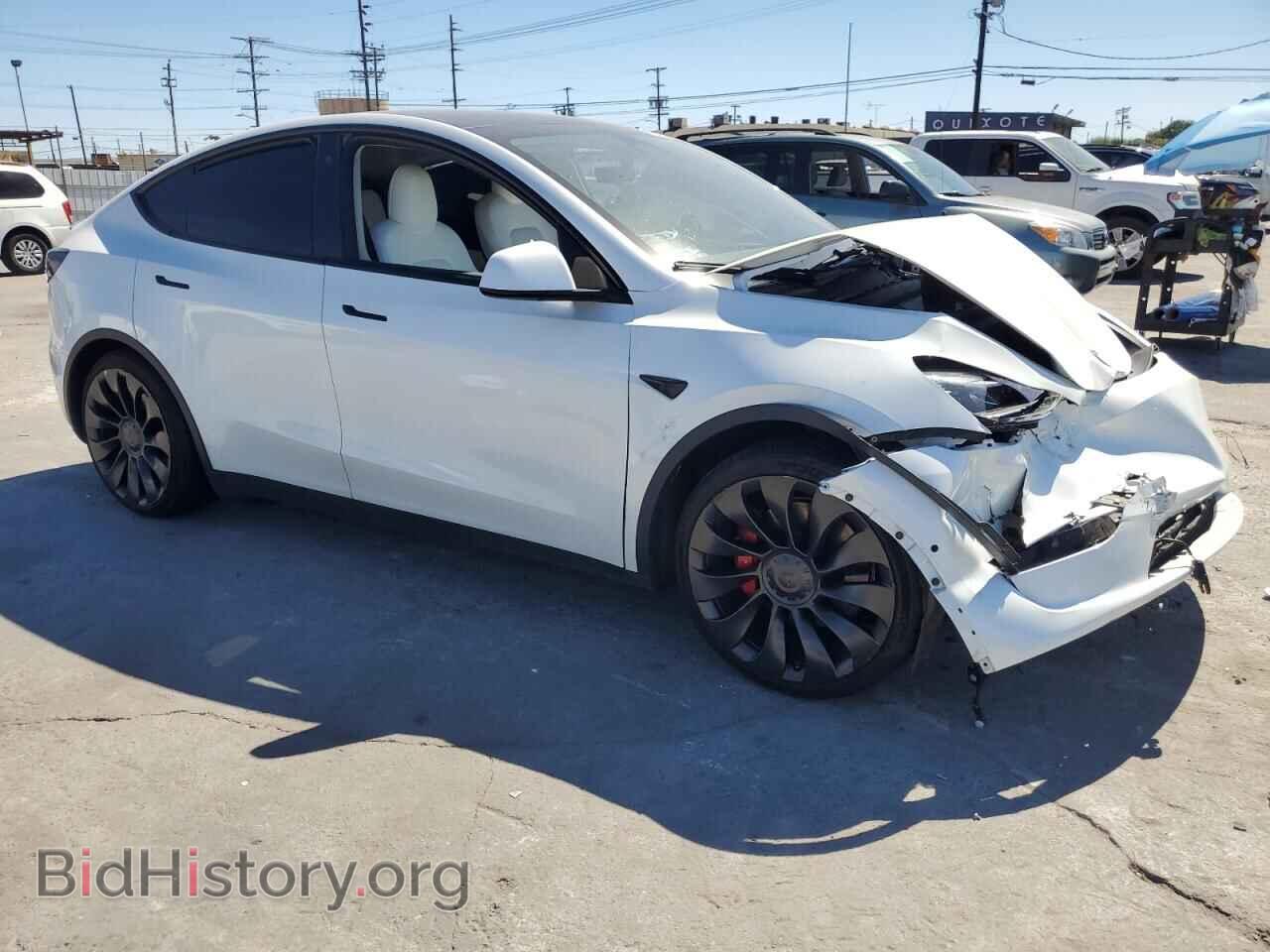 2022 TESLA MODEL Y - VIN: 7SAYGDEF7NF490029 - Фото 4