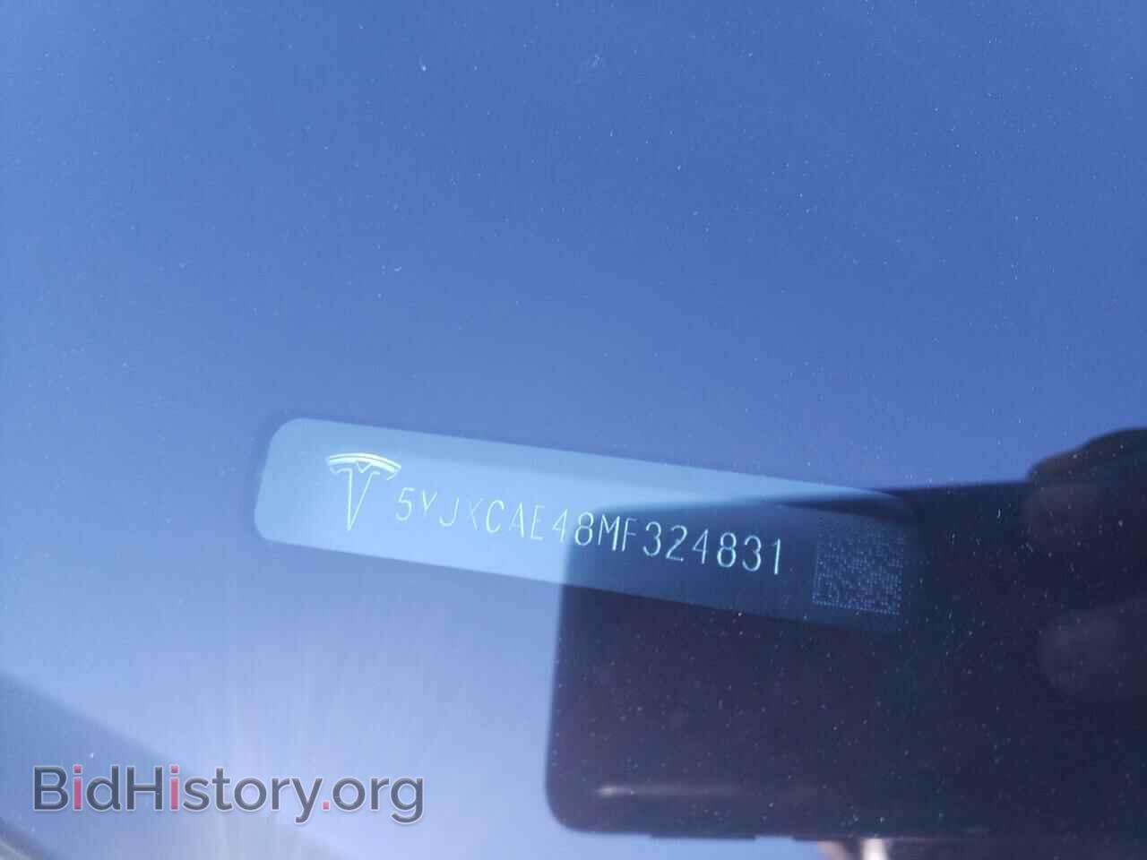 2021 TESLA MODEL X - VIN: 5YJXCAE48MF324831 - Photo 10