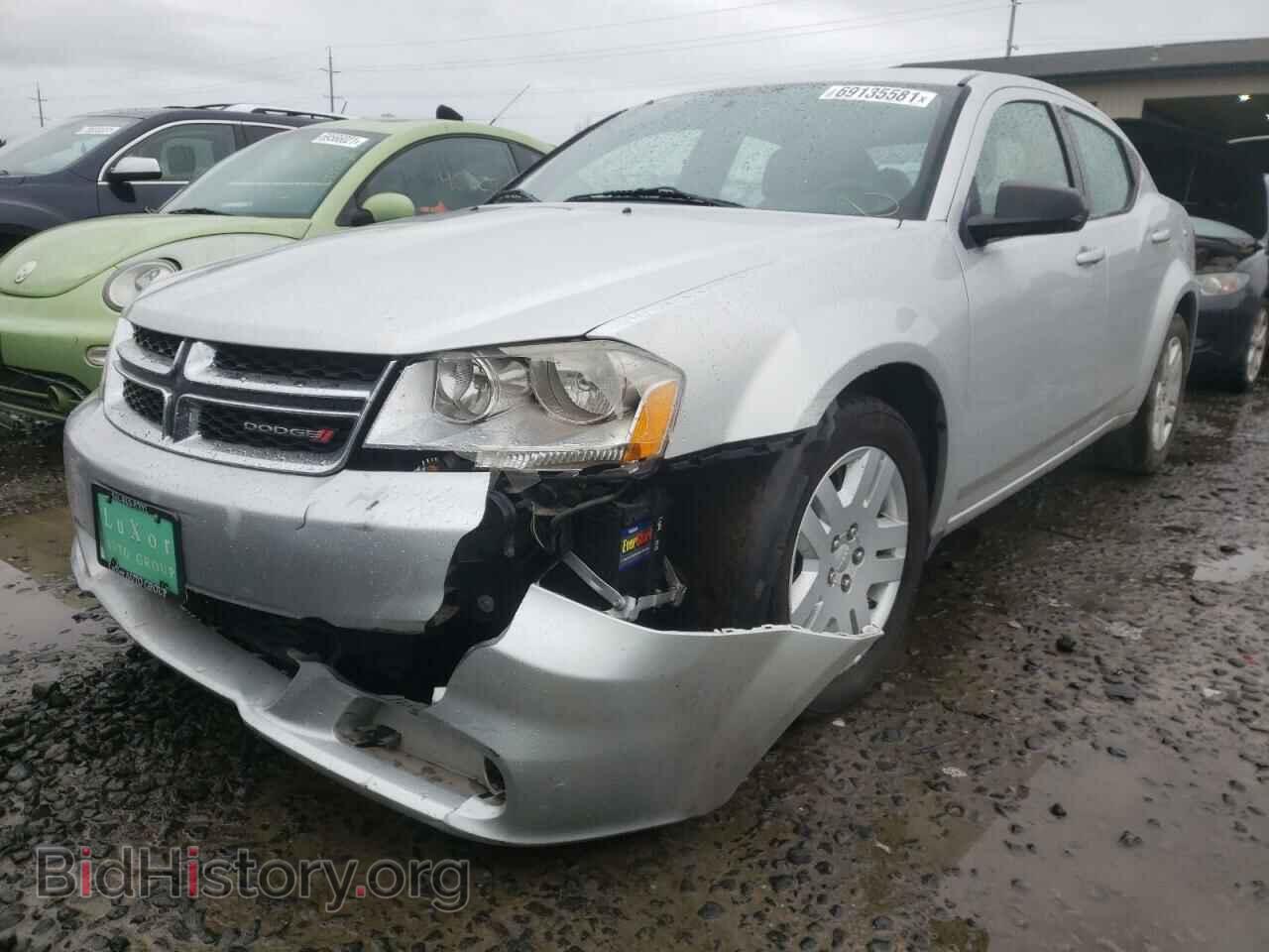 2012 DODGE AVENGER - VIN: 1C3CDZAB2CN220676 - Фото 2