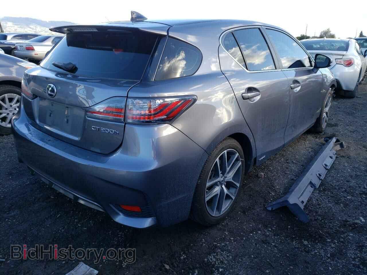 2014 LEXUS CT 200 - VIN: JTHKD5BH3E2180517 - Фото 4
