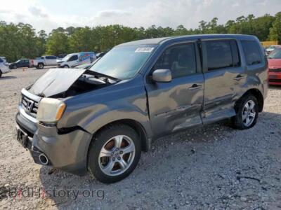 2012 Honda PILOT EX, gray — VIN 5FNYF3H42CB009511, Copart