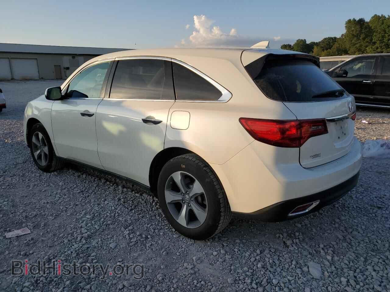 2016 ACURA MDX - VIN: 5FRYD3H21GB006379 - Фото 2