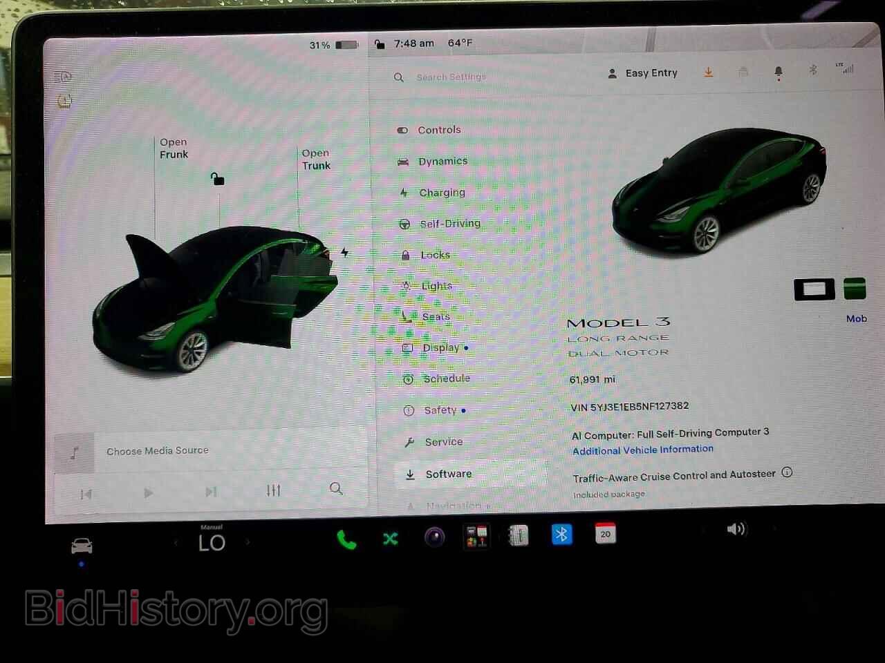 2022 TESLA MODEL 3 - VIN: 5YJ3E1EB5NF127382 - Photo 9