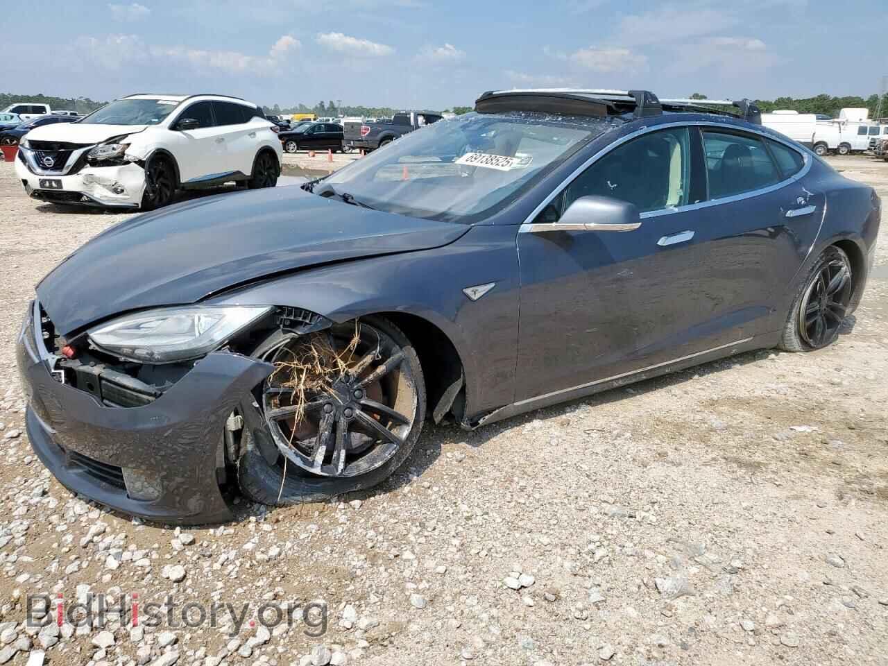 Photo 5YJSA1S24FF094534 - TESLA MODEL S 2015