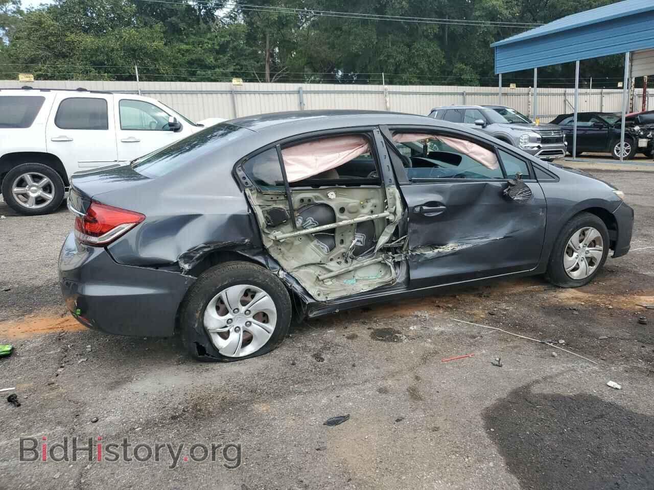 2013 HONDA CIVIC - VIN: 2HGFB2F56DH571465 - Фото 3