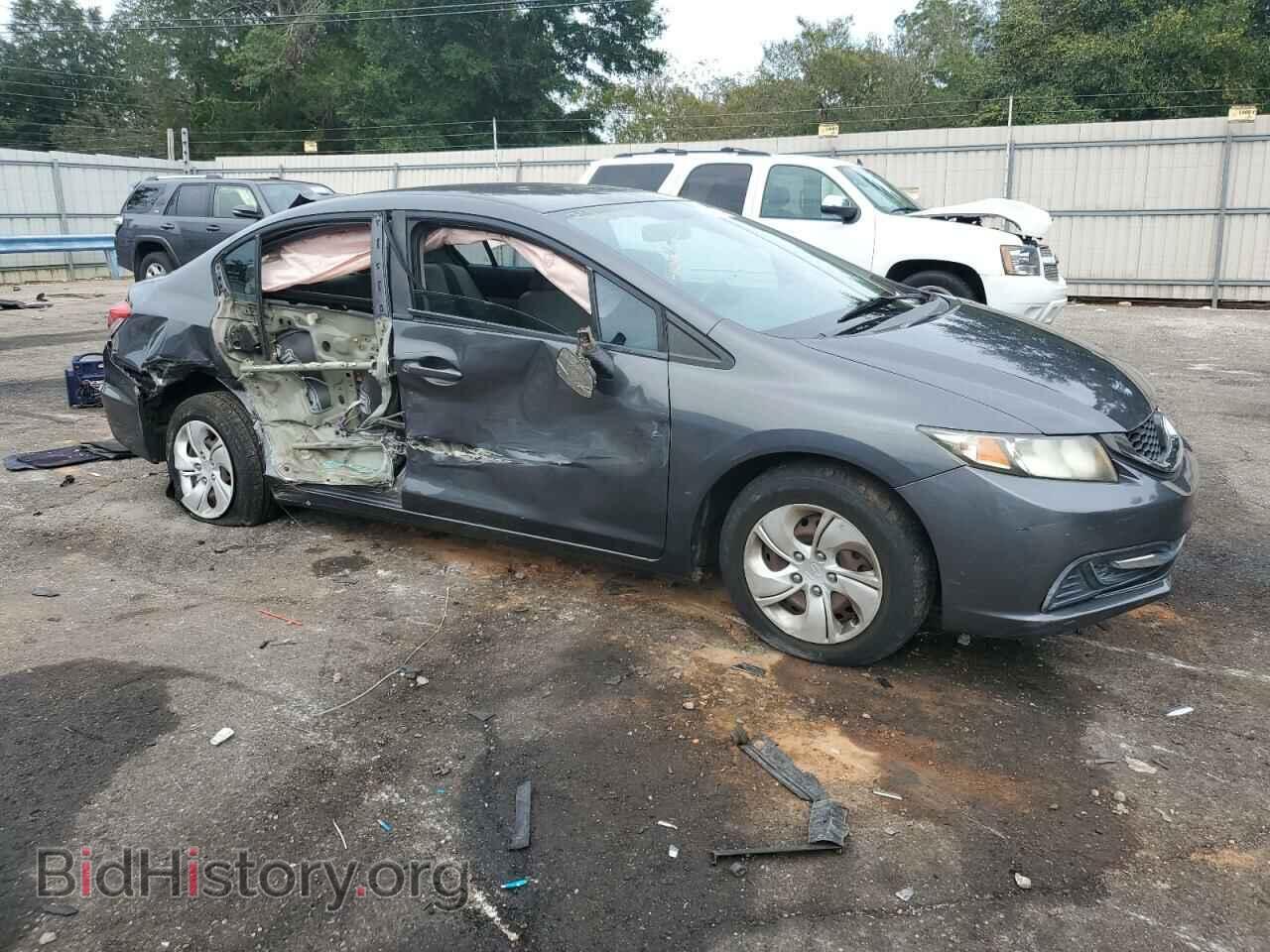2013 HONDA CIVIC - VIN: 2HGFB2F56DH571465 - Фото 4