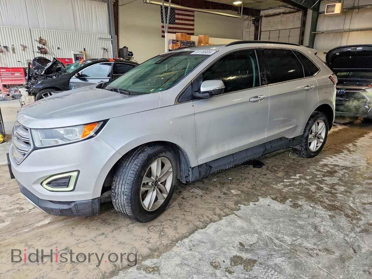 2018 Ford EDGE SEL (VIN 2FMPK4J84JBB43548) — фото 1 из 14, Copart, повреждение: передняя часть