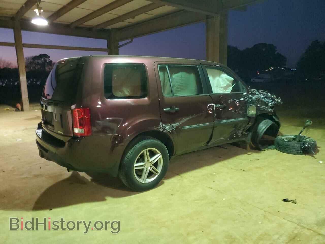 2014 HONDA PILOT - VIN: 5FNYF4H22EB008950 - Фото 3