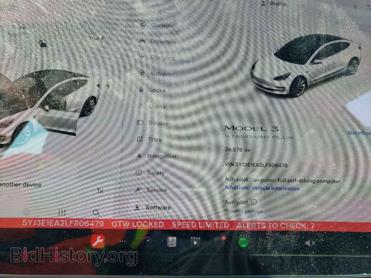 2020 TESLA MODEL 3 - VIN: 5YJ3E1EA2LF806479 - Фото 9