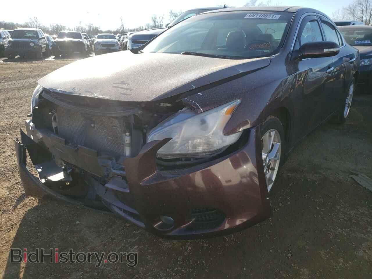 2014 NISSAN MAXIMA - VIN: 1N4AA5AP3EC442924 - Фото 2