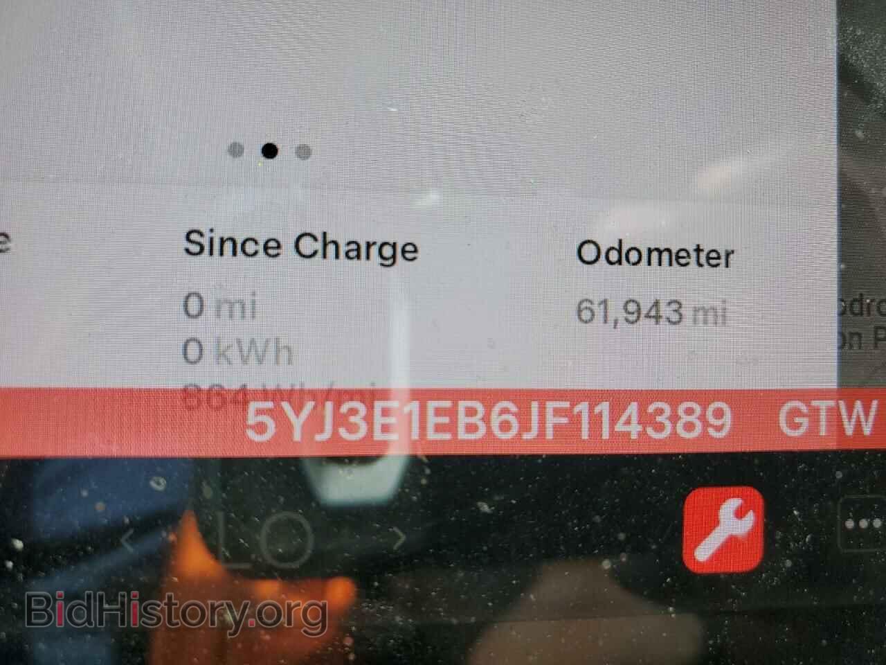 2018 TESLA MODEL 3 - VIN: 5YJ3E1EB6JF114389 - Фото 9