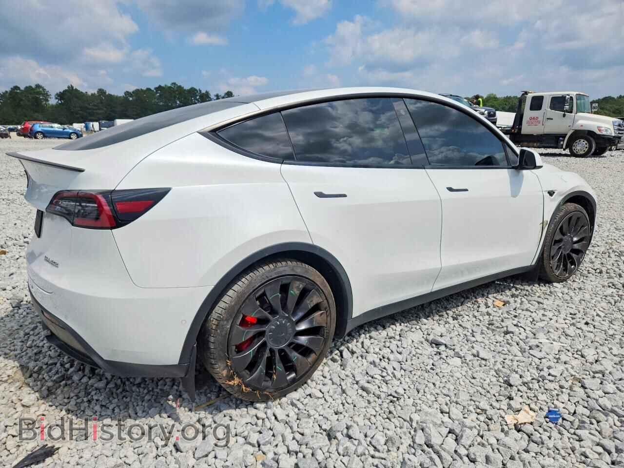 2021 TESLA MODEL Y - VIN: 5YJYGDEF5MF304399 - Фото 3