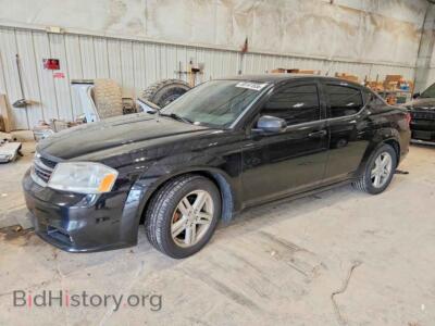 2014 Dodge AVENGER SXT, black — VIN 1C3CDZCB9EN236602, Copart