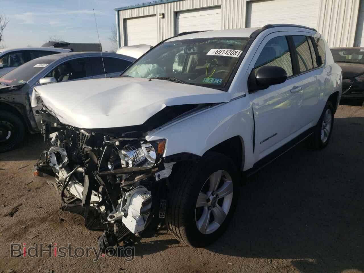 2016 JEEP COMPASS - VIN: 1C4NJDBB6GD778640 - Фото 2
