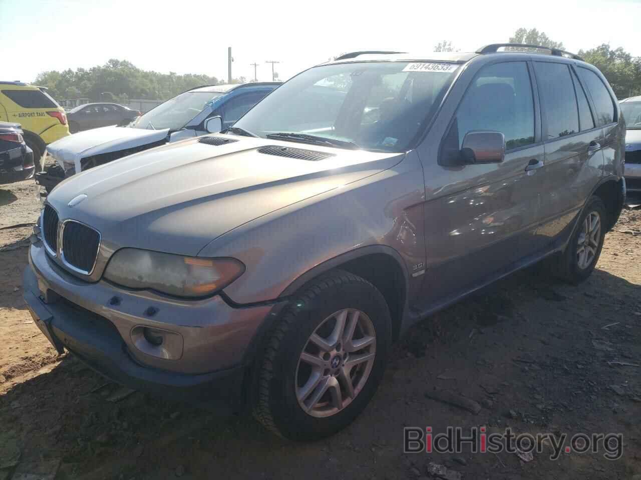 Photo 5UXFA13546LY33276 - BMW X5 2006