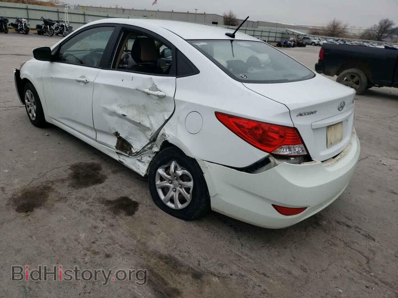 2013 HYUNDAI ACCENT - VIN: KMHCT4AE8DU322191 - Фото 3
