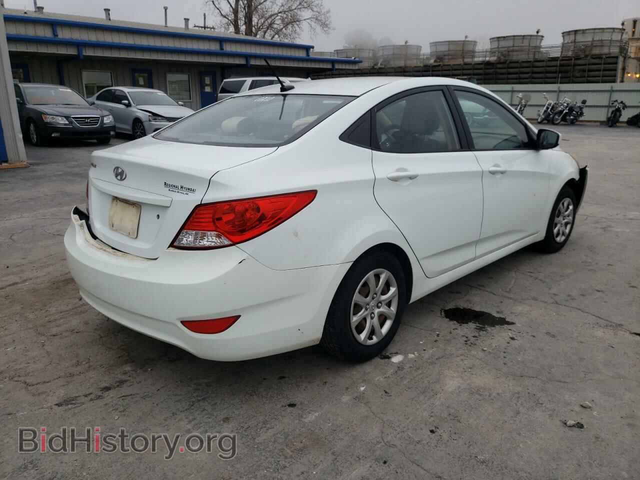 2013 HYUNDAI ACCENT - VIN: KMHCT4AE8DU322191 - Фото 4