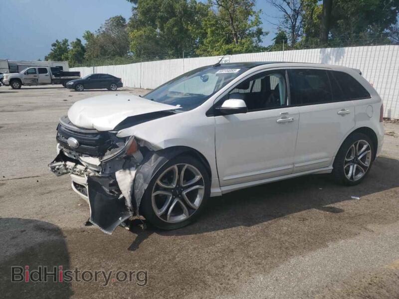 2013 Ford EDGE SPORT (VIN 2FMDK3AK5DBC97330) — photo 1 of 15, Copart, damage: front end