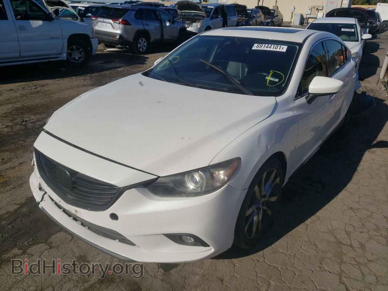 2014 MAZDA 6 - VIN: JM1GJ1W67E1129920 - Фото 2