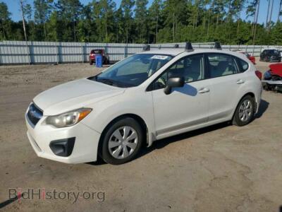 2012 Subaru IMPREZA, white — VIN JF1GPAA65CH219745, Copart