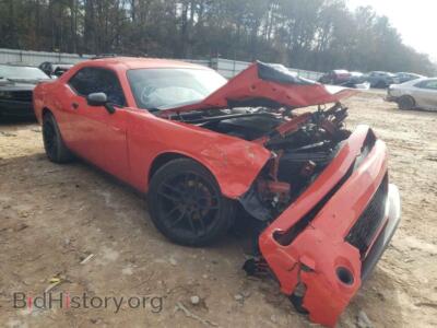 2019 Dodge CHALLENGER, оранжевый — VIN 2C3CDZAG9KH727674, Copart