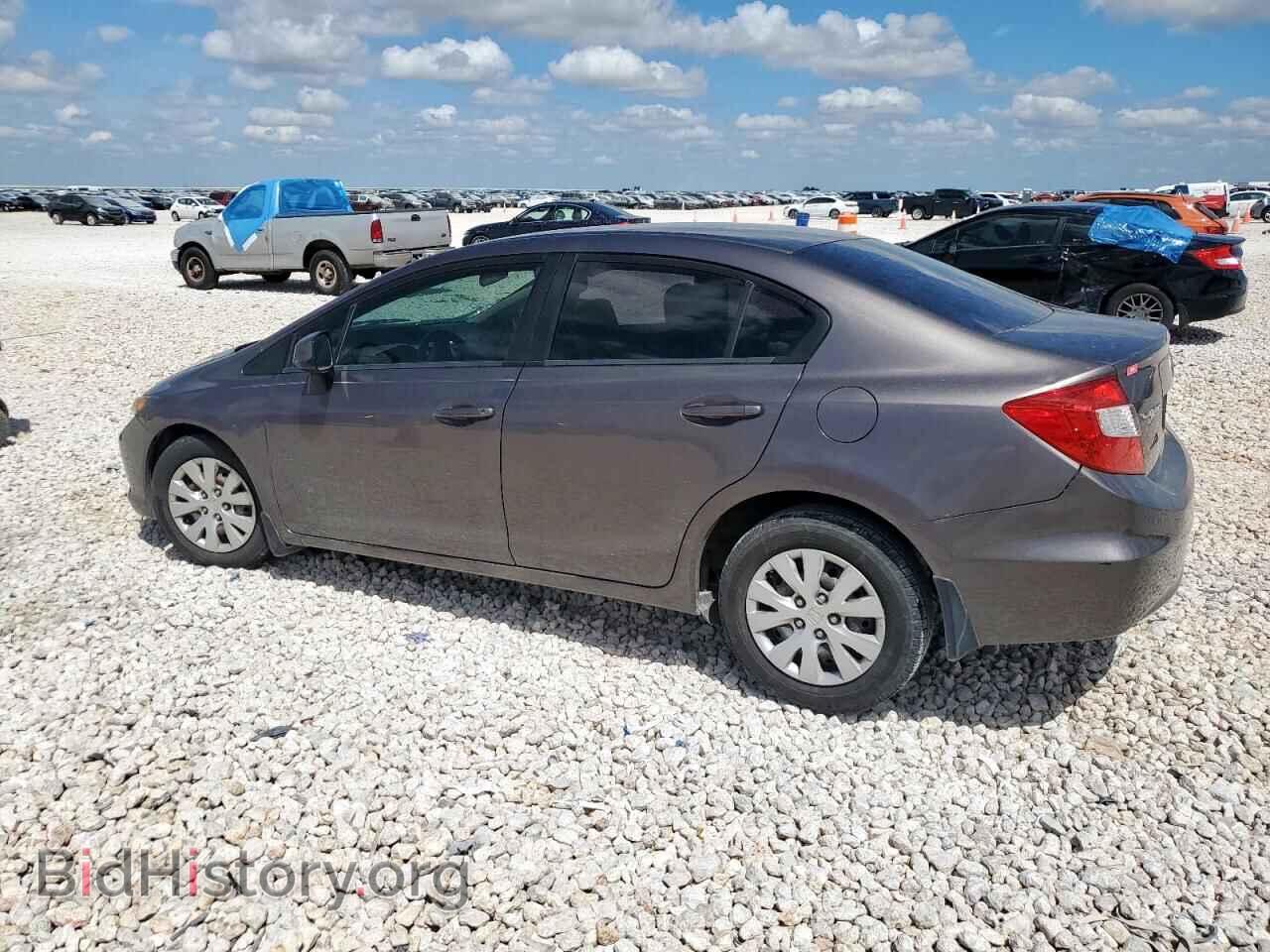 2012 HONDA CIVIC - VIN: 19XFB2F5XCE043484 - Фото 2