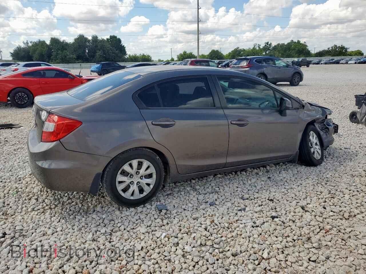 2012 HONDA CIVIC - VIN: 19XFB2F5XCE043484 - Фото 3