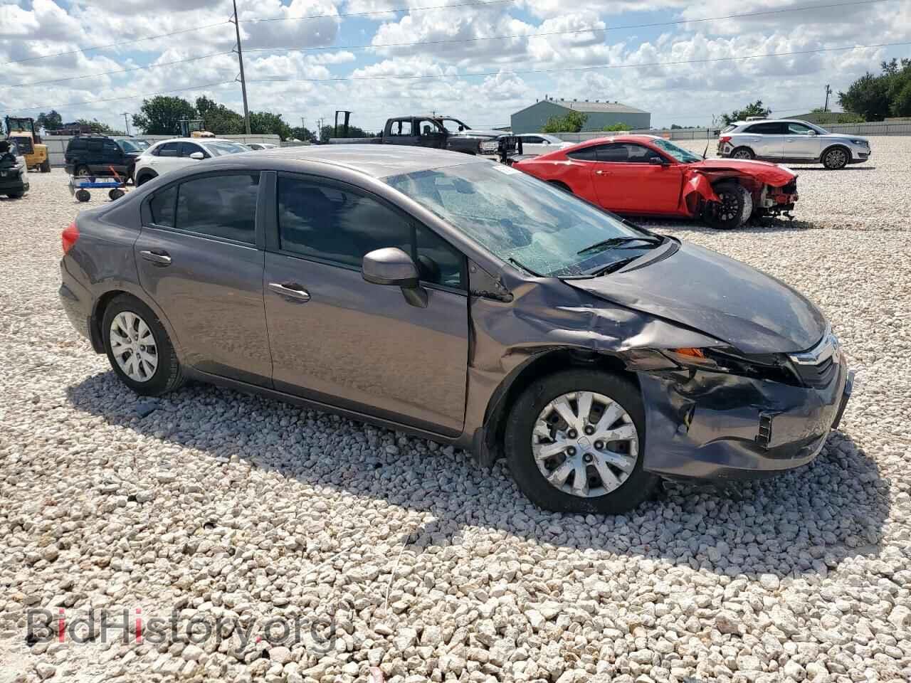 2012 HONDA CIVIC - VIN: 19XFB2F5XCE043484 - Фото 4