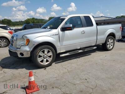 2010 Ford F-150 Super Cab, silver — VIN 1FTFX1CV6AFD01986, Copart