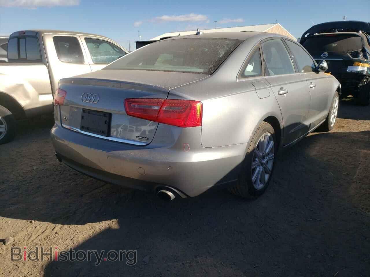 2013 AUDI A6 - VIN: WAUGFAFC7DN054440 - Фото 4