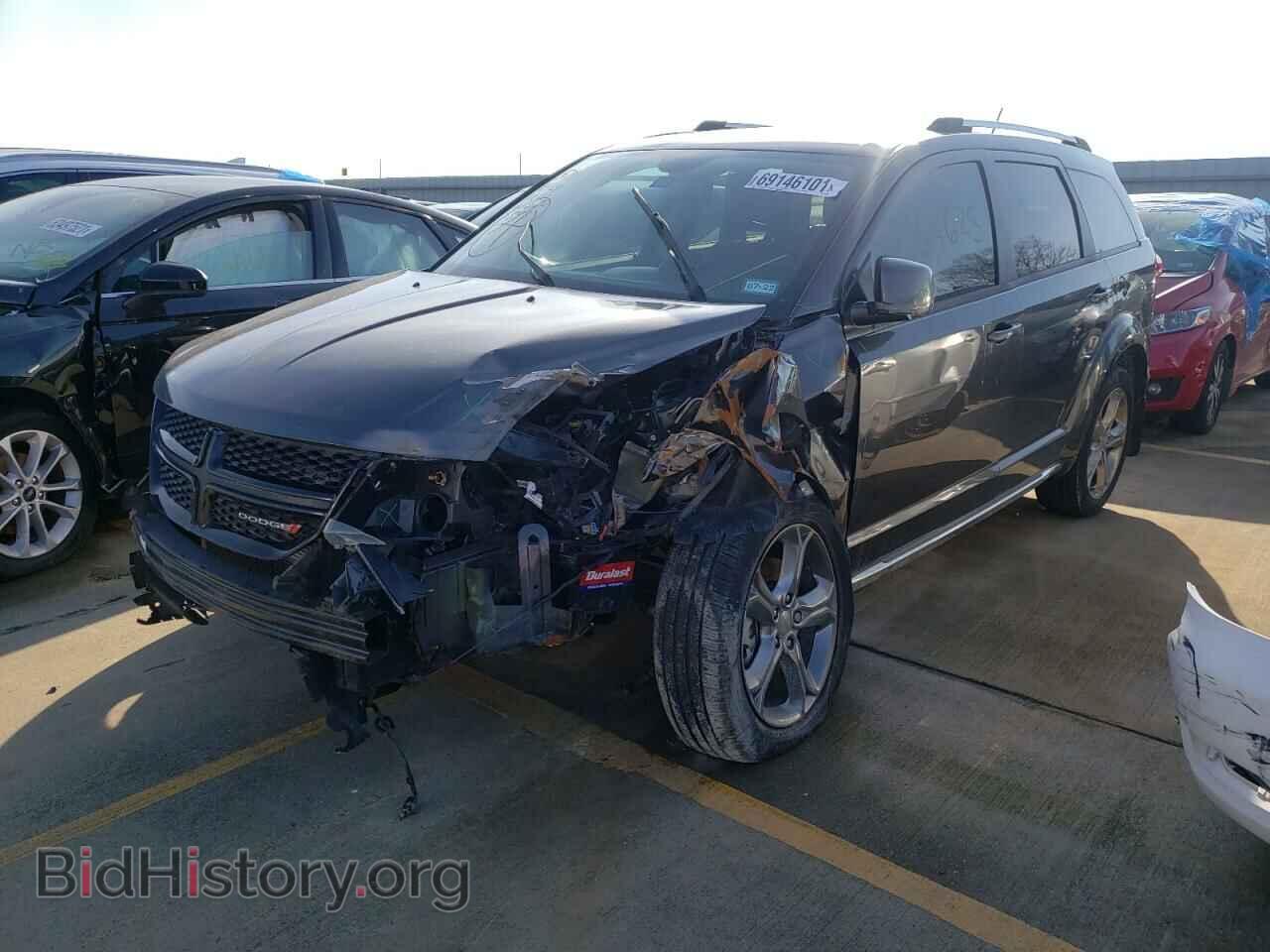 2016 DODGE JOURNEY - VIN: 3C4PDCGB2GT202945 - Фото 2