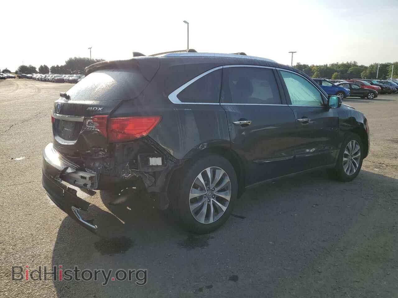 2014 ACURA MDX - VIN: 5FRYD4H40EB040835 - Фото 3
