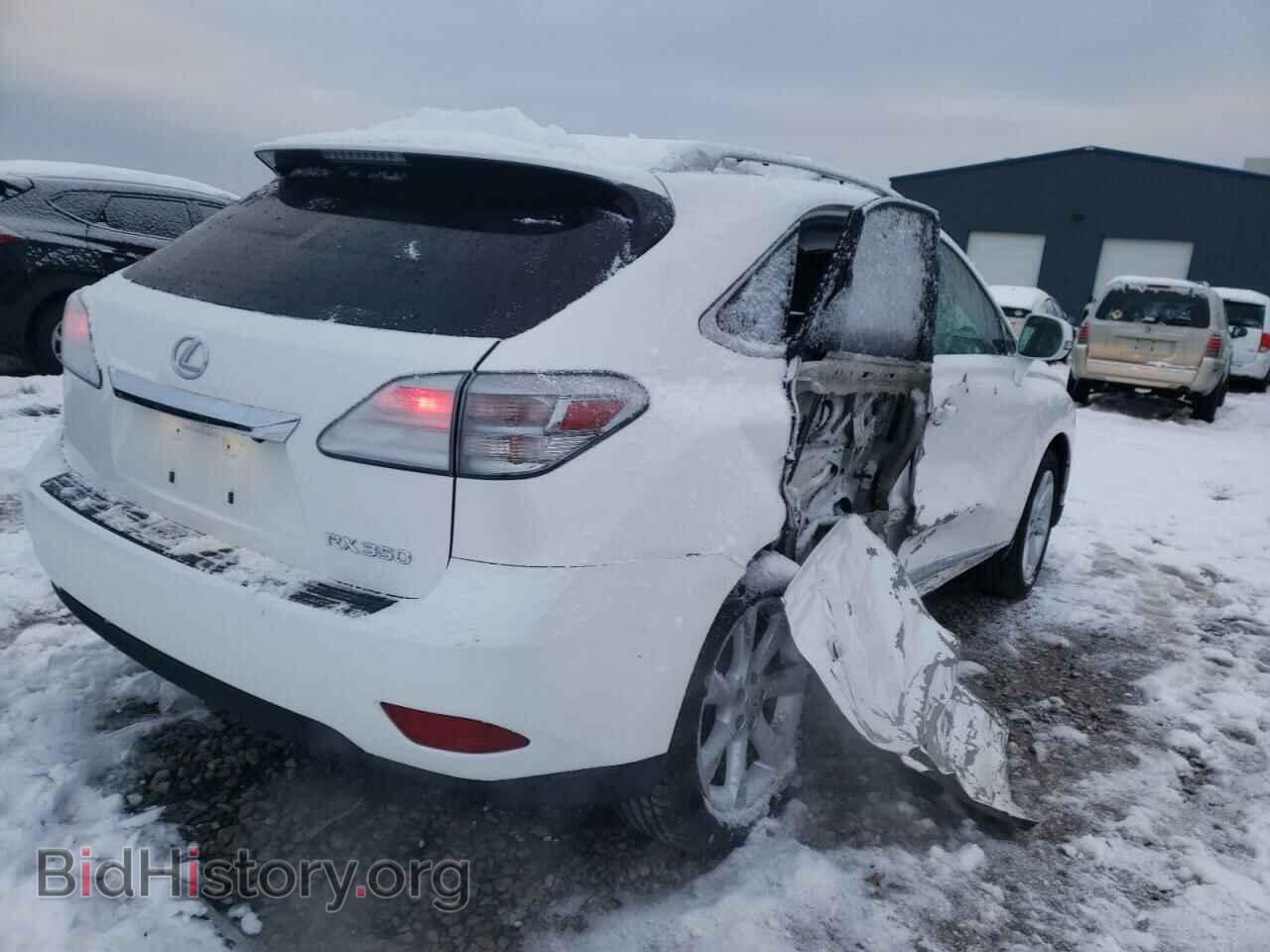 2012 LEXUS RX350 - VIN: 2T2BK1BA5CC124026 - Фото 4
