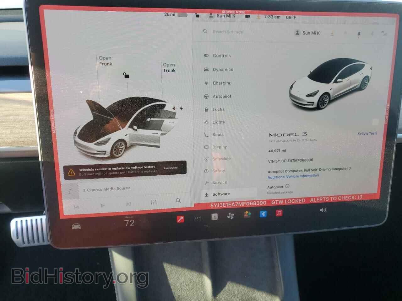 2021 TESLA MODEL 3 - VIN: 5YJ3E1EA7MF068390 - Photo 9