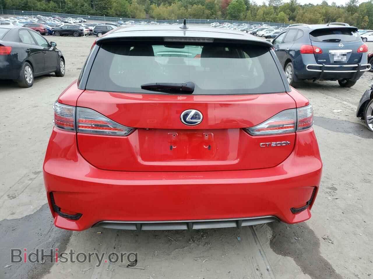2014 LEXUS CT 200 - VIN: JTHKD5BH2E2195235 - Фото 6