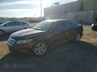 2011 Ford TAURUS Taurus SEL, бордовый — VIN 1FAHP2EW0BG156434, Copart