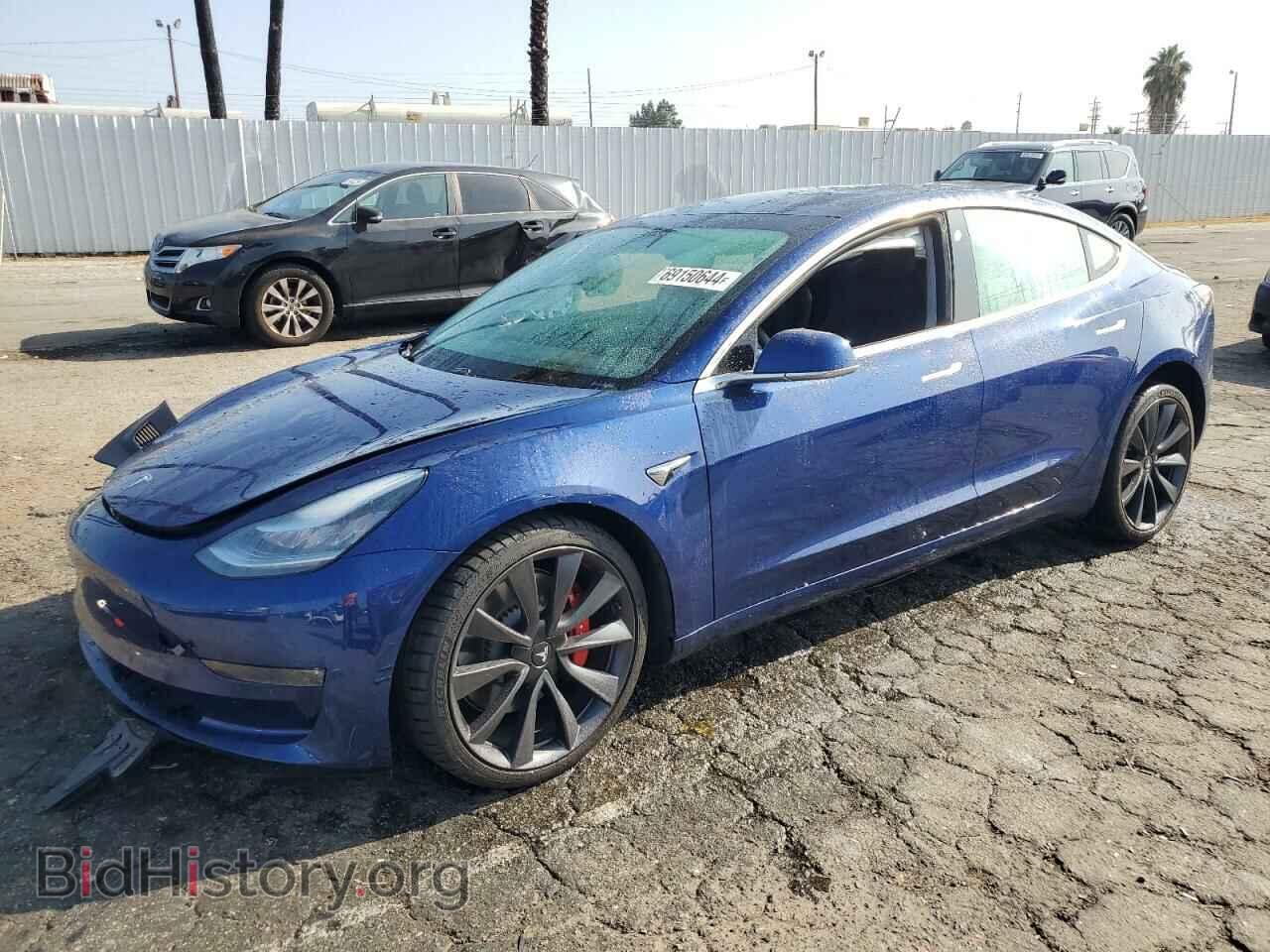 Фотография 5YJ3E1EC1LF713874 - TESLA MODEL 3 2020
