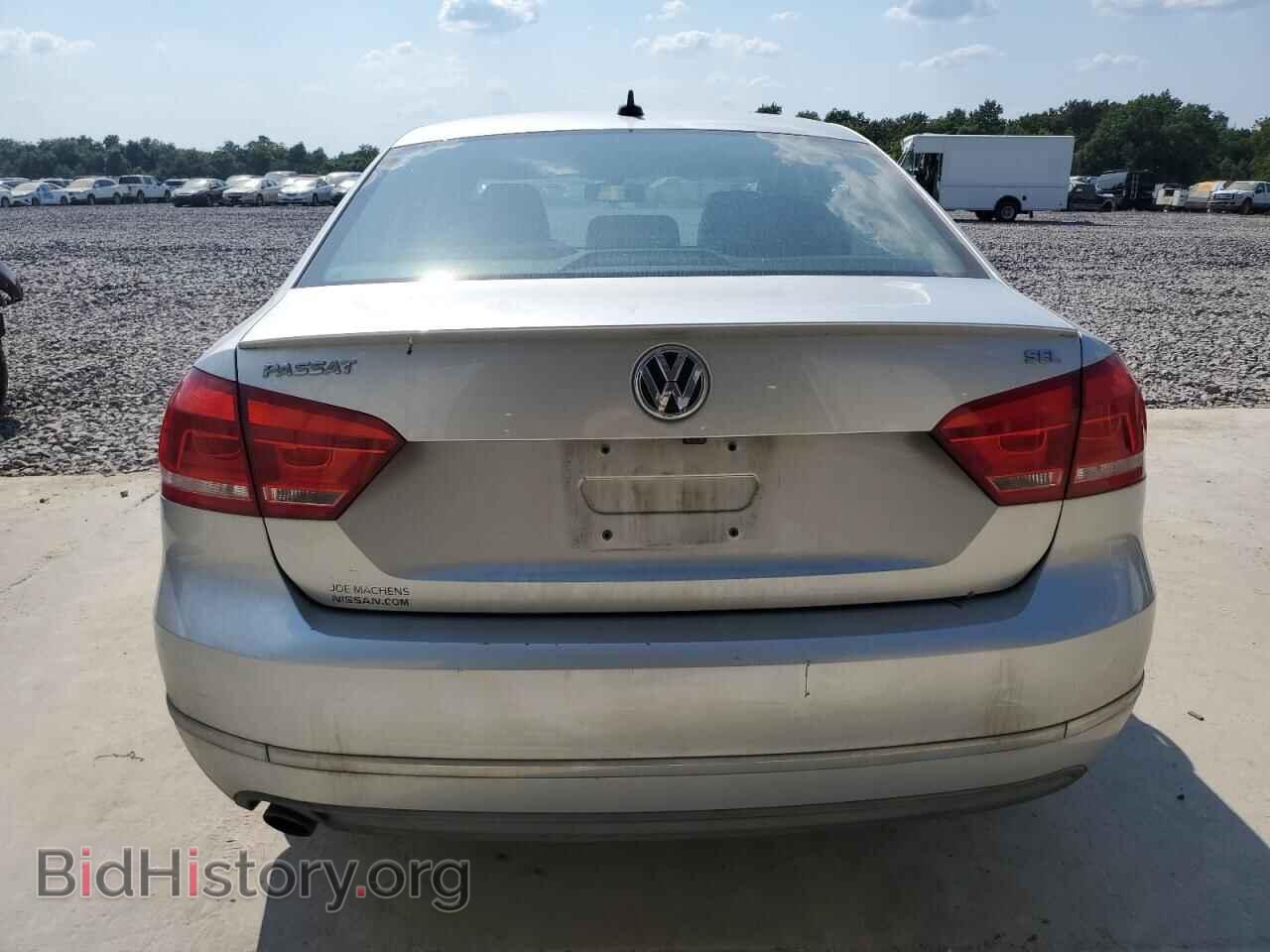 2013 VOLKSWAGEN PASSAT - VIN: 1VWCP7A31DC070294 - Фото 6