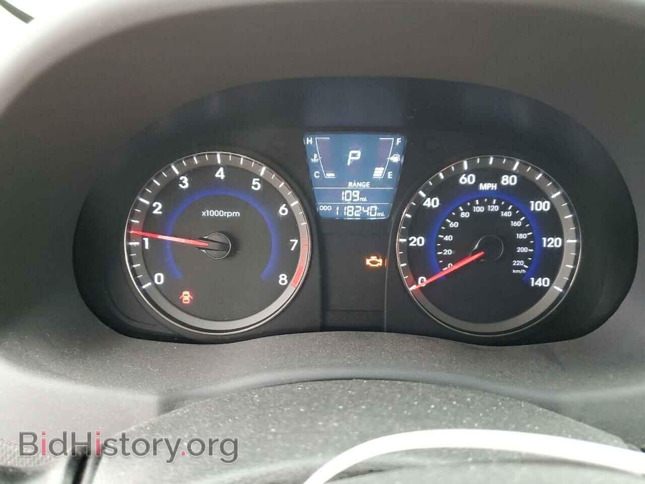 2014 HYUNDAI ACCENT - VIN: KMHCU4AE1EU753891 - Фото 9